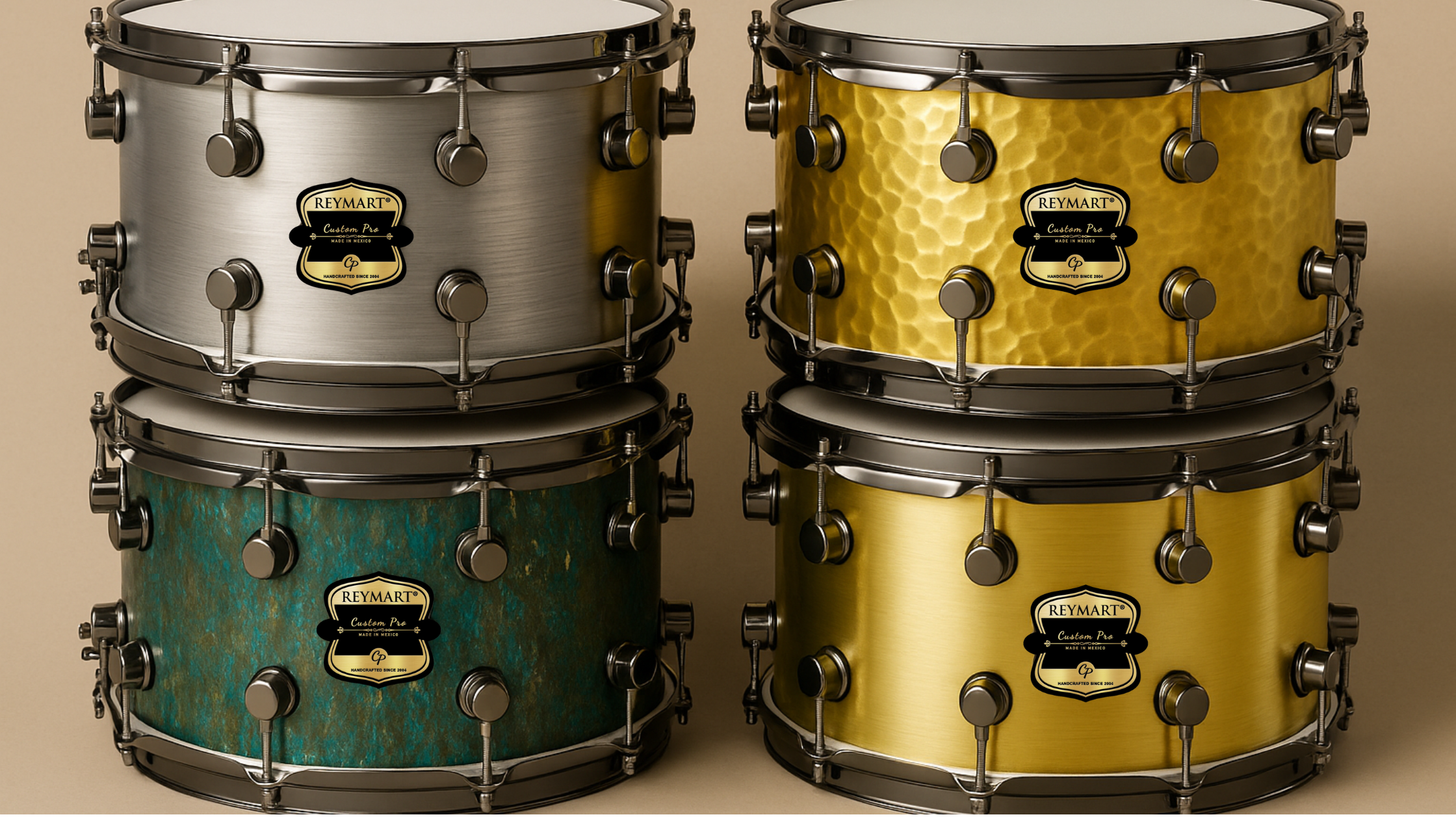 ¿Cuál tambor de metal es ideal para ti?