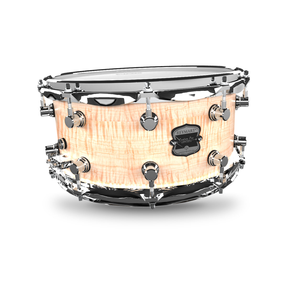 Tarola de Maple con Chapa Exótica Personalizable