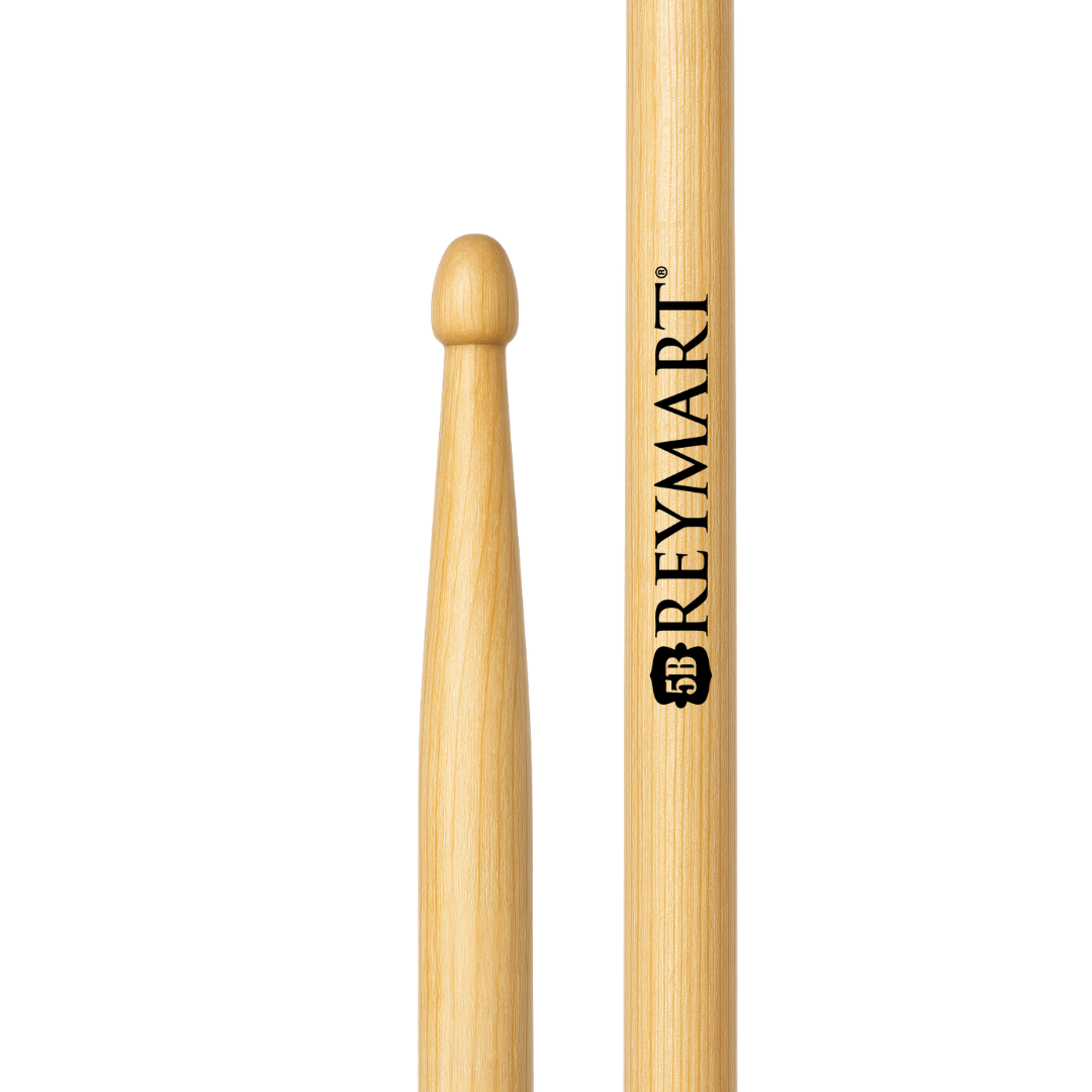 Baquetas REYMART® 5B de hickory americano personalizadas