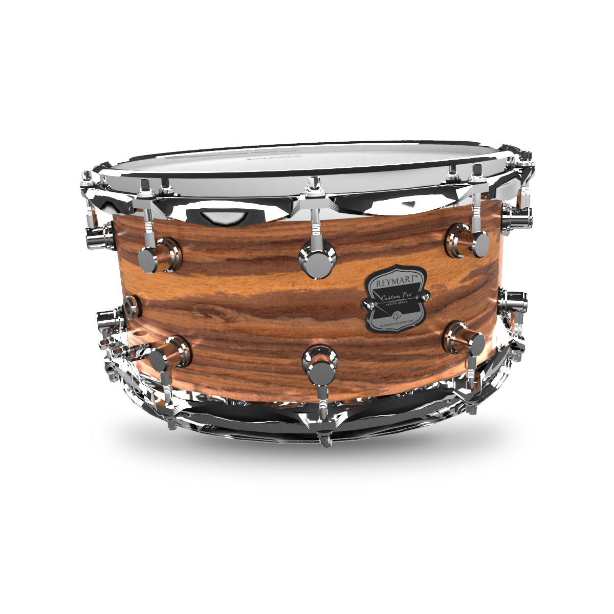 Tarola de Maple con Chapa Exótica Externa
